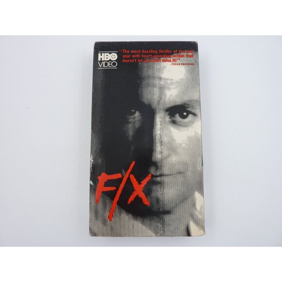 F/X 1994 VHS FX HBO Video - Picture 1 of 3